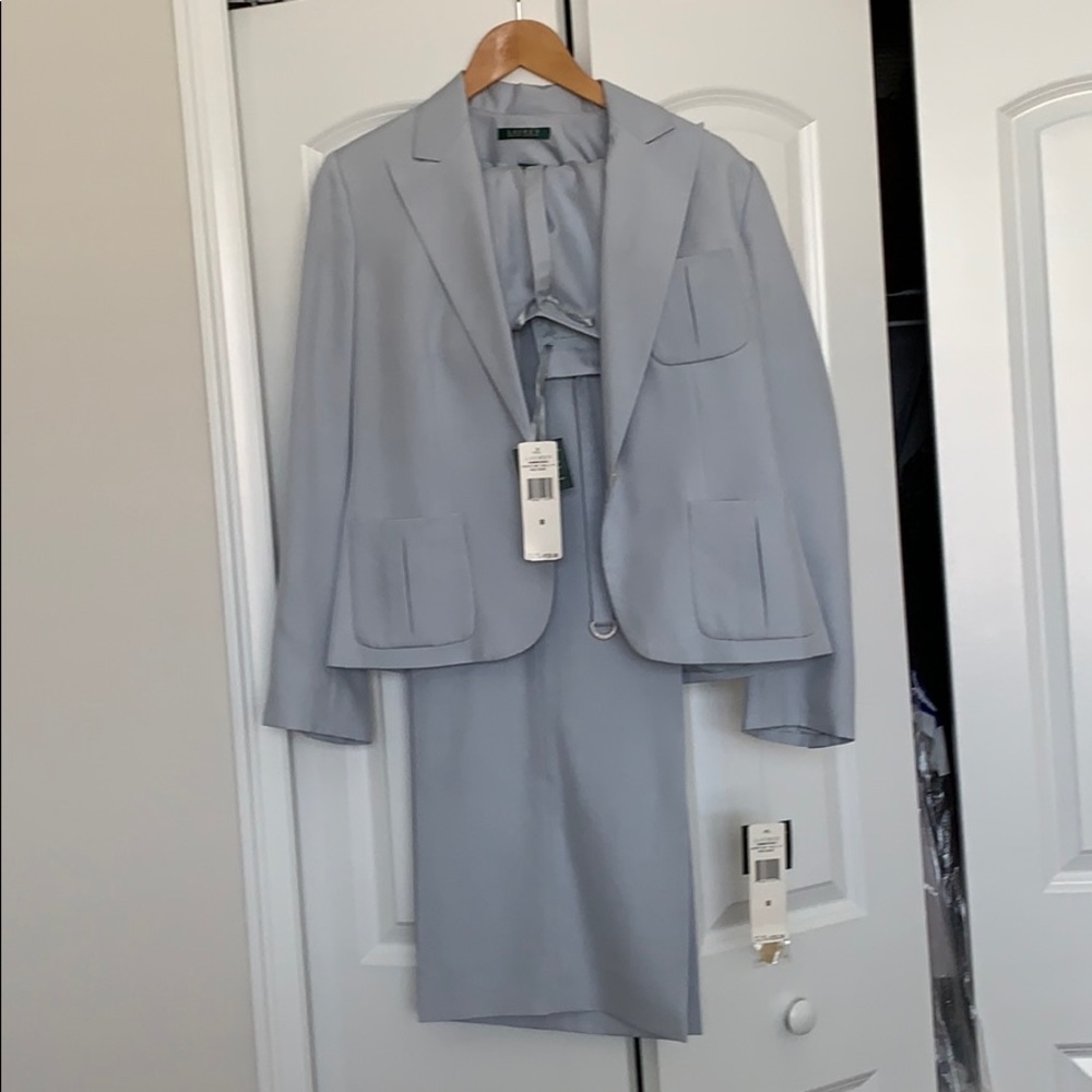 Silk pants with matching jacket. Never worn